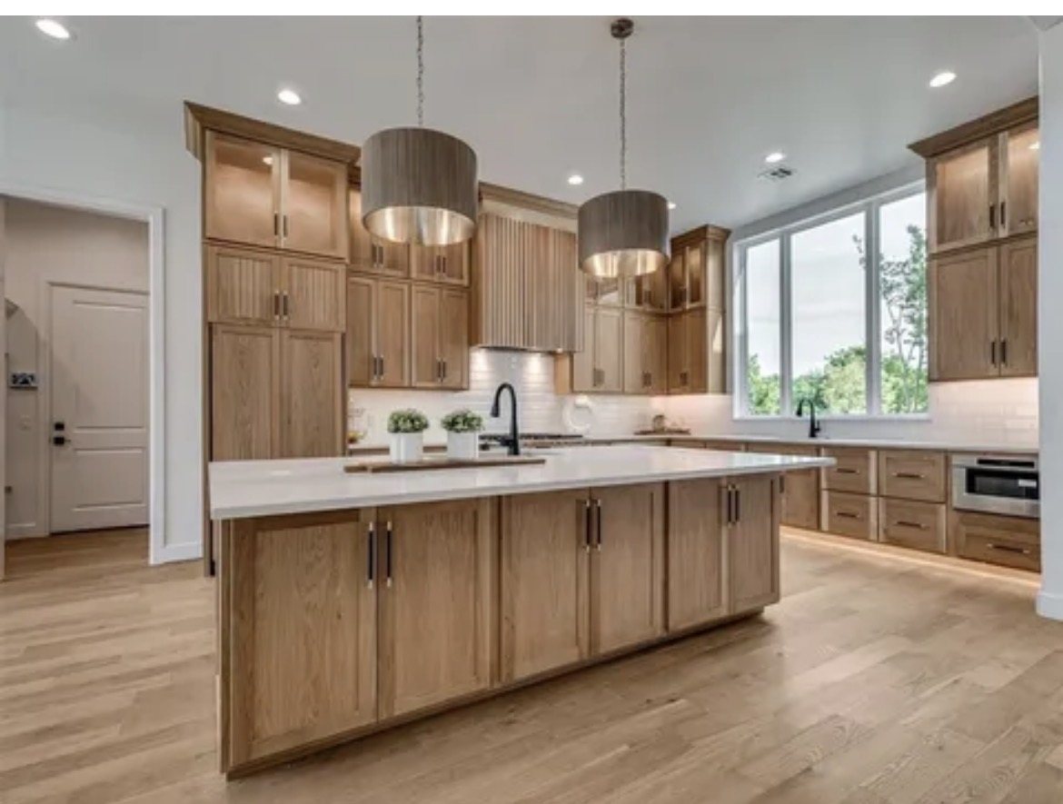Custom kitchen built by Integrity Fine Homes